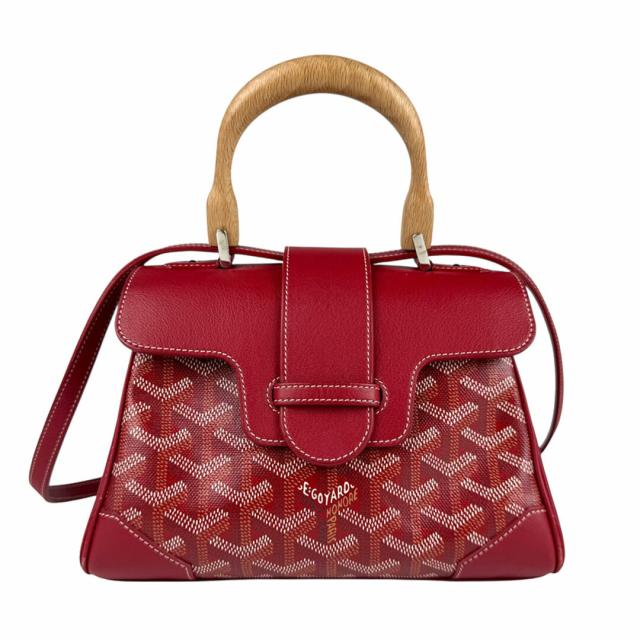 ゴヤール GOYARD ハンドバッグ ショルダーバッグ サイゴン ミニ PVC